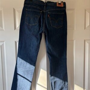 Levi's Women’s Dark Blue Straight Jeans